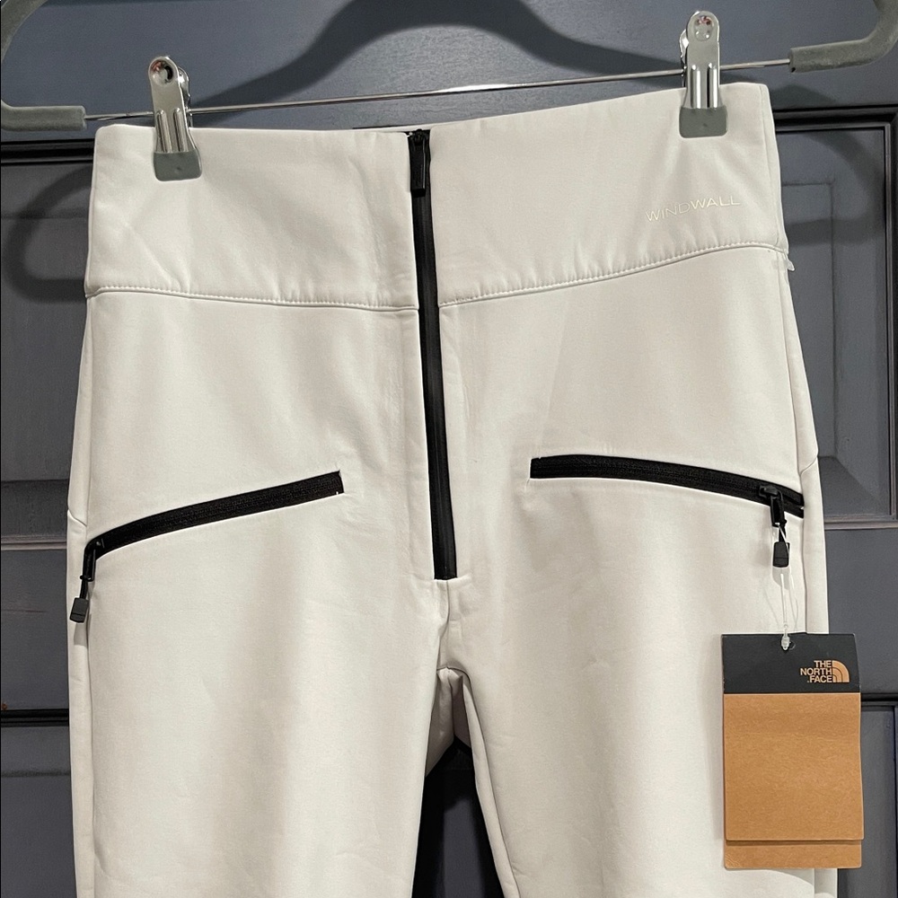 The North Face Amry Soft Shell Gardenia White Pants Snowpants Size 2 NWT 26x30 - Picture 2 of 16